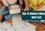 tips to reduce educational debt fast
